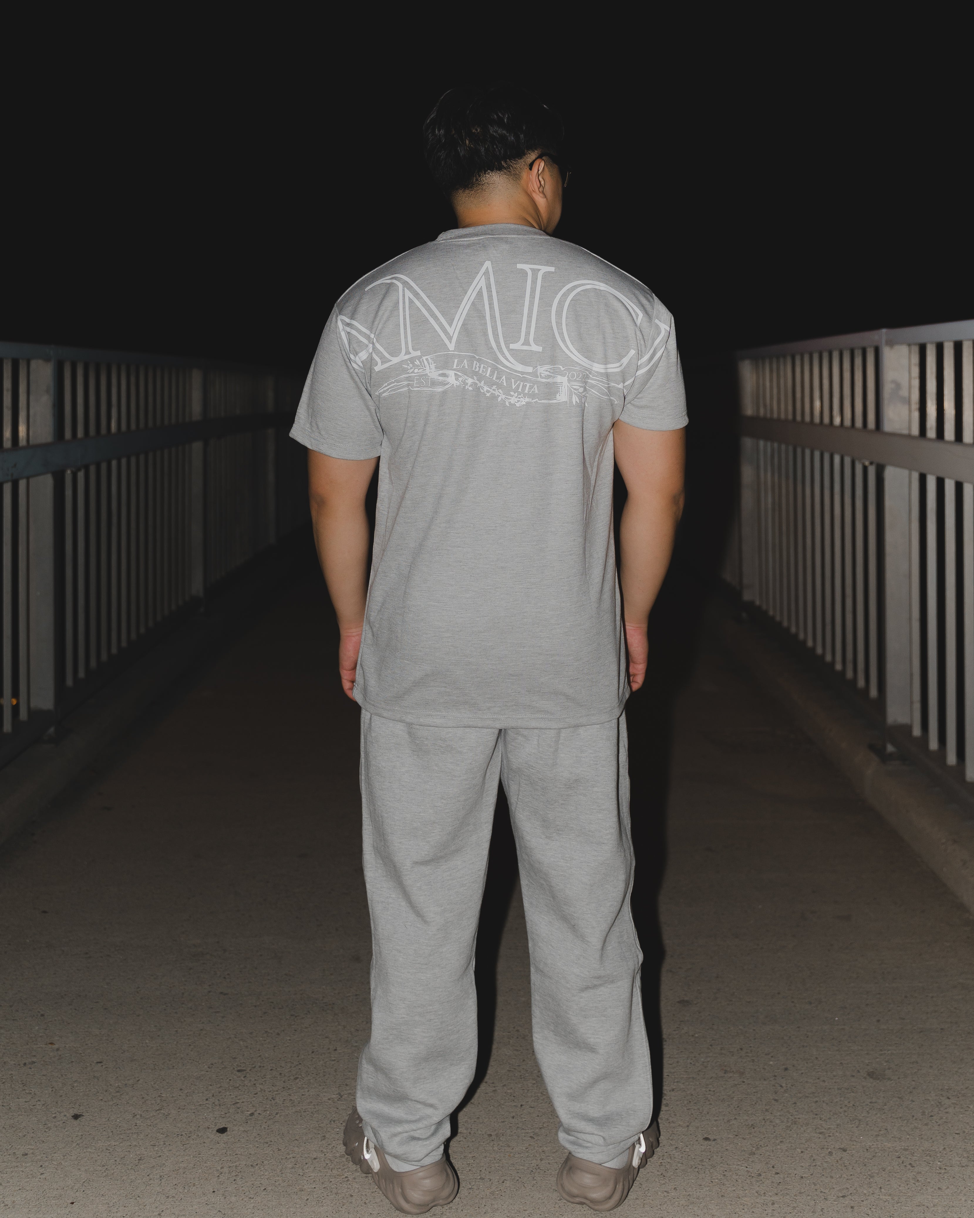 La Bella Vita Grey Jogger