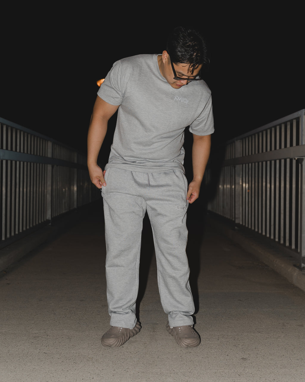 La Bella Vita Grey Jogger