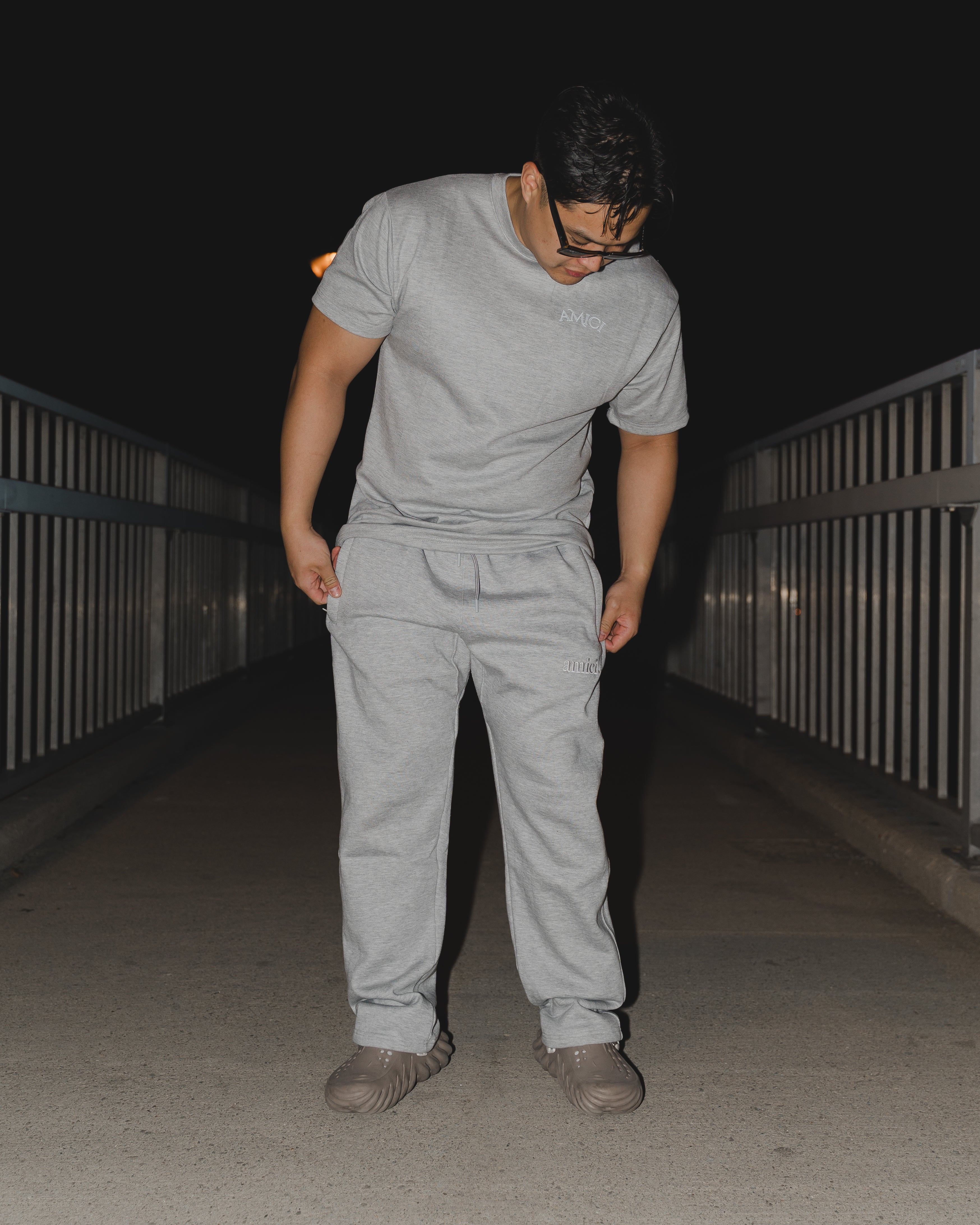 La Bella Vita Grey Jogger