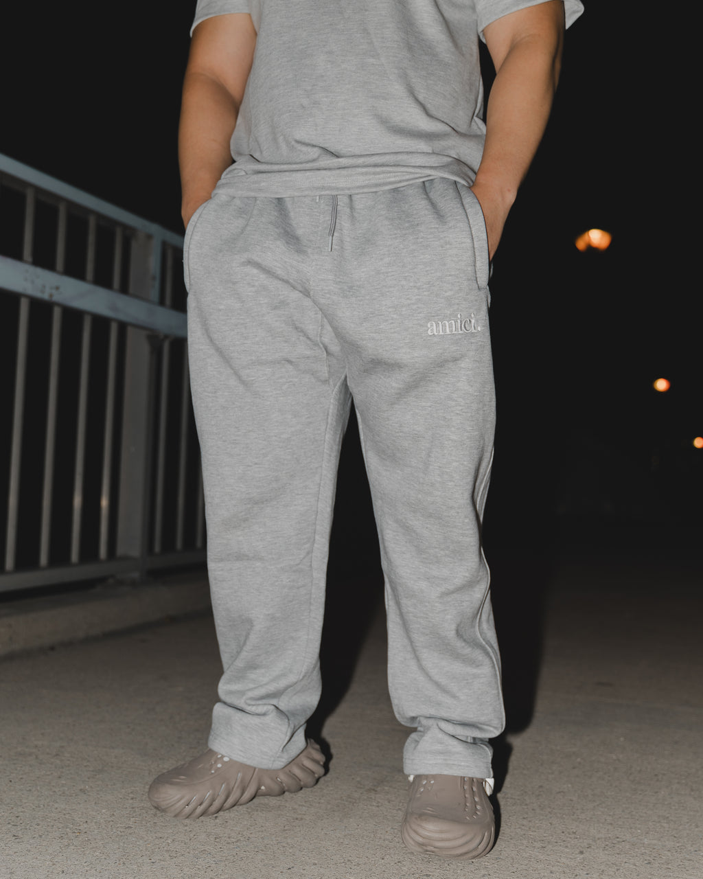 La Bella Vita Grey Jogger