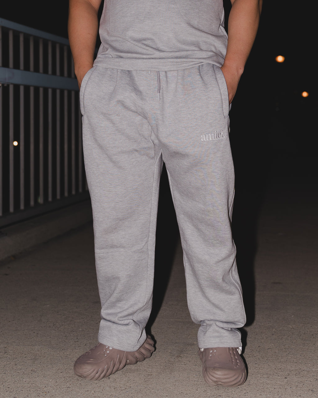 La Bella Vita Grey Jogger
