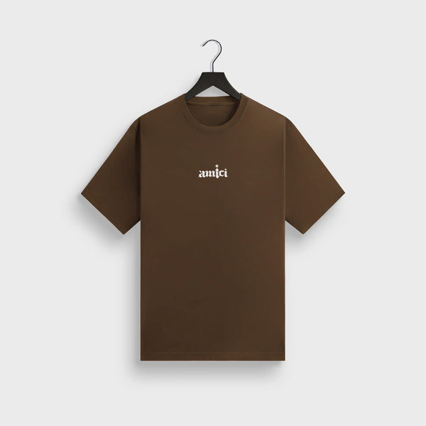 BROWN TEE