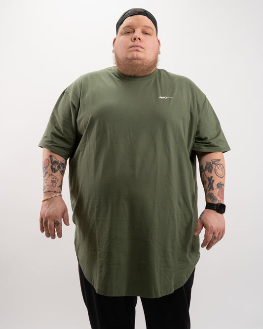 Olive Freshman Scoop Tee