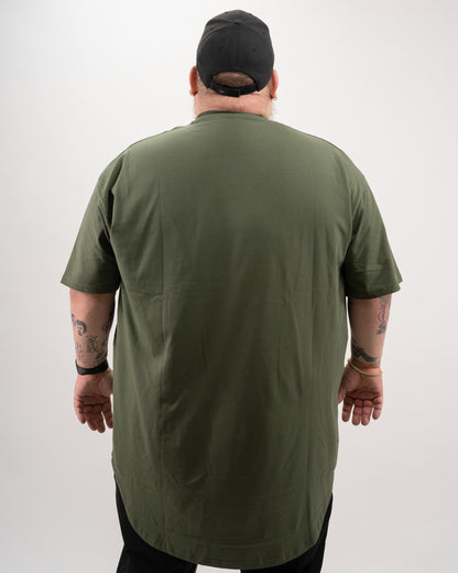 Olive Freshman Scoop Tee